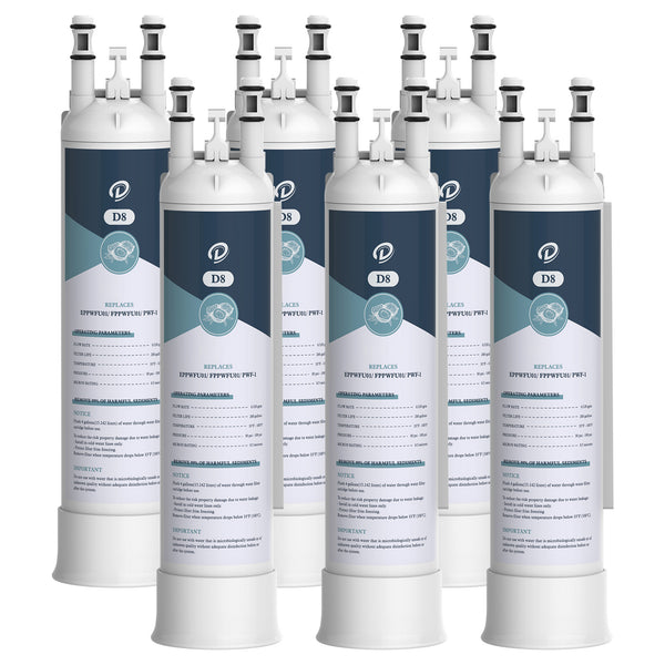 EPPWFU01, Pure Advantage PWF-1, FPPWFU01 Water Filter by Dfilters, 6Pack