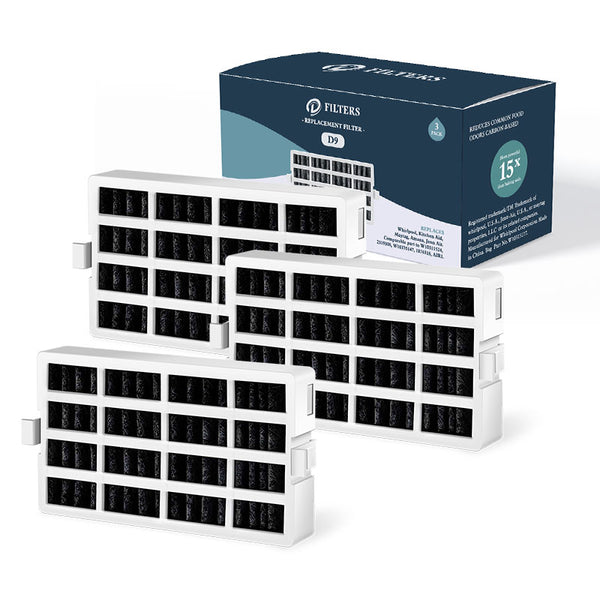 W10311524, AIR1, AP4538127 Refrigerator Air Filter by DFilters 3pk